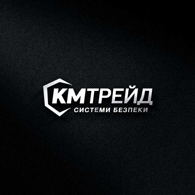 KM Trade logo and web design